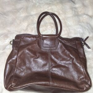 HOBO Rich Brown Leather Tote